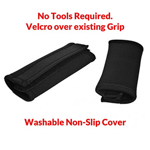 Wraps - Walker / Tool / Luggage Handle Medical Grade Gel Covers (Pair) - Softens the Grip