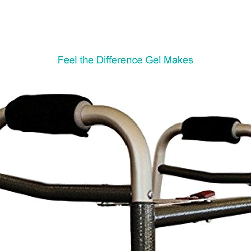 Wraps - Walker / Tool / Luggage Handle Medical Grade Gel Covers (Pair) - Softens the Grip