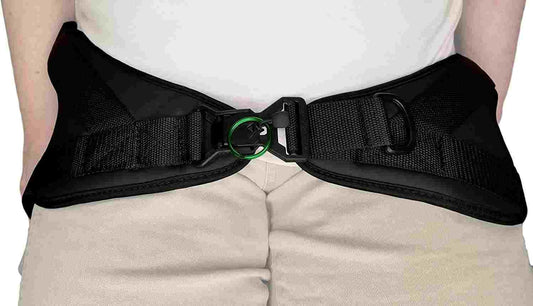 Limit-Less Wheelchair 4 Point Pelvic Belt with Limit-Less Magnetic Self Engaging 1.5" Buckle L4P