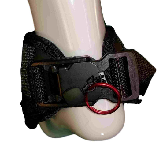 Limit-Less Wheelchair Complex Cuff with Padded Ankle Support and Limit-Less Magnetic Self Engaging Buckles LCA