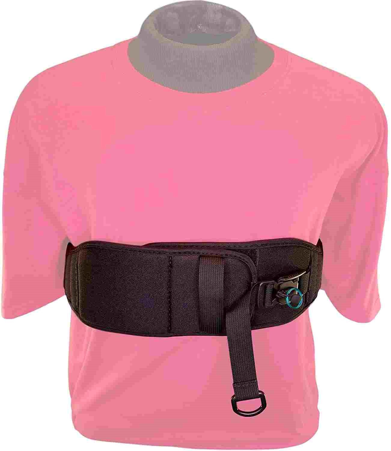 Limit-Less Wheelchair 4" Overlapping Chest Strap with Limit-Less Magnetic Self Engaging Buckles LOS